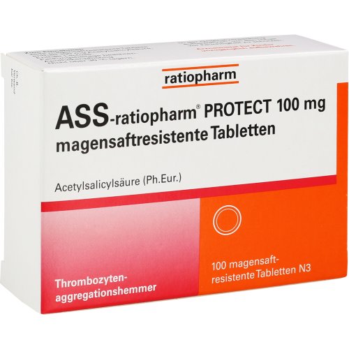 Angebot ASS -ratiopharm PROTECT 100 mg magensaftres. Tabl.